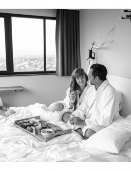 One night at the Ermitage Hotel